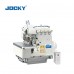 Direct drive 4 thread overlock sewing machine, with auto thread trimmer, auto lifting foot